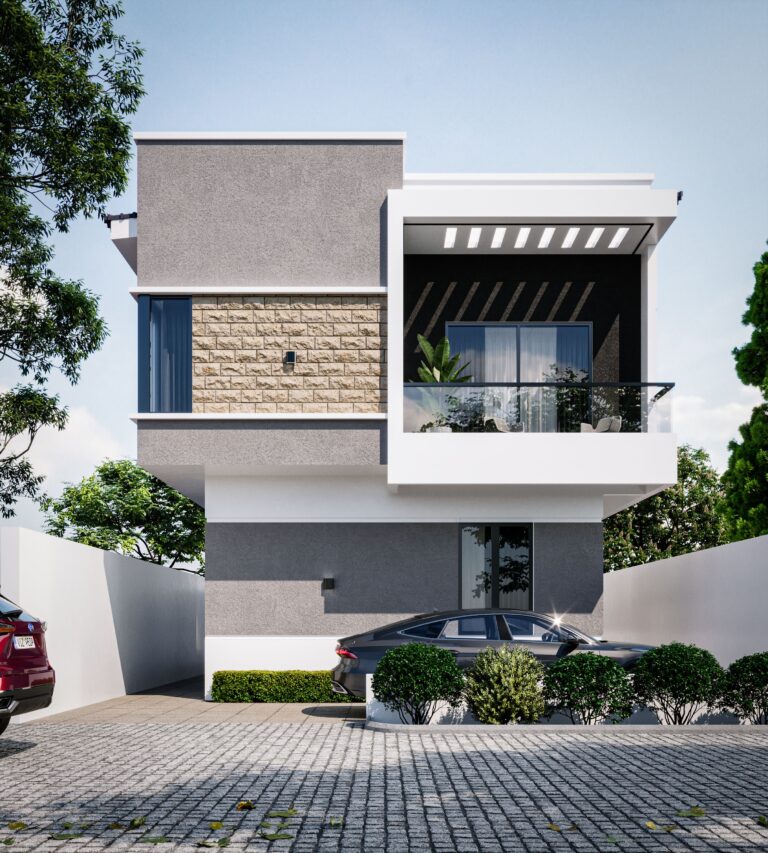 Modern 4 Bedroom Duplex Home Design | Lagos Houses