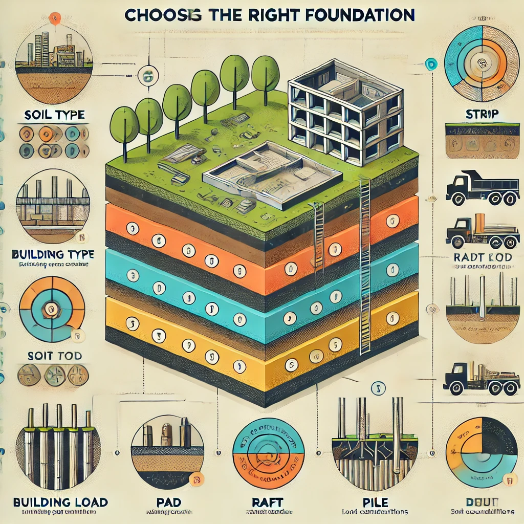 Types of Building Foundations: