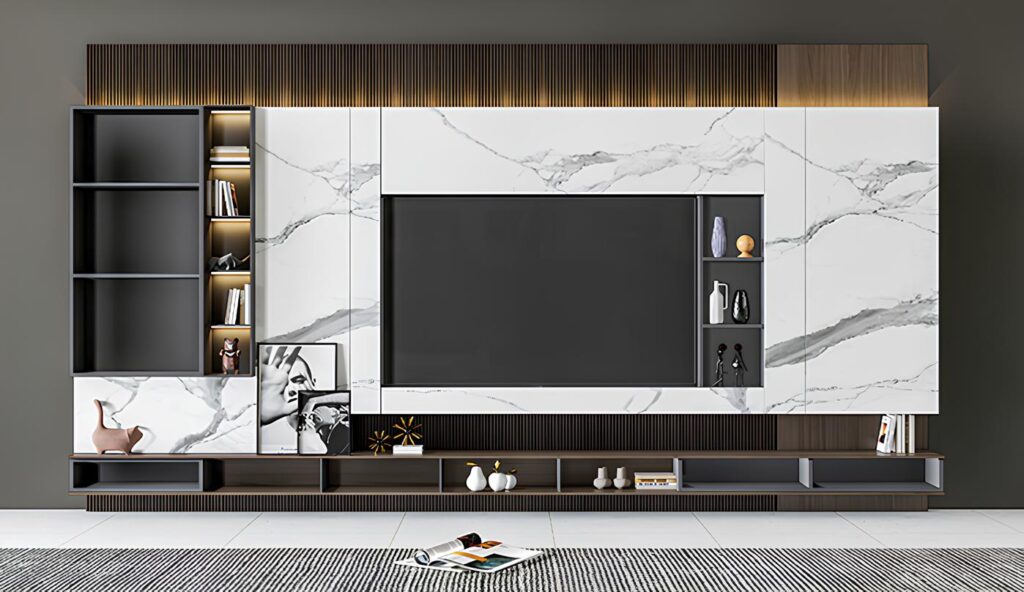 Modern Living Room Interior Design_ TV Unit